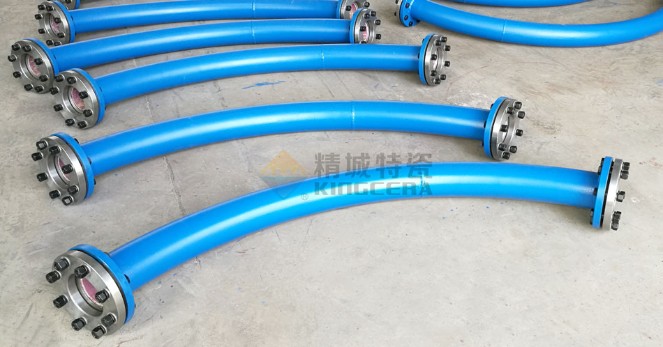 耐磨陶瓷貼片管道(小口徑)